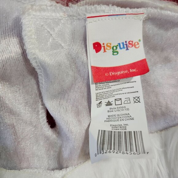 Heavenly Devil Costume Naughty Nice Angel Dress Wings Halo Tail Halloween Girl L - Picture 5 of 6